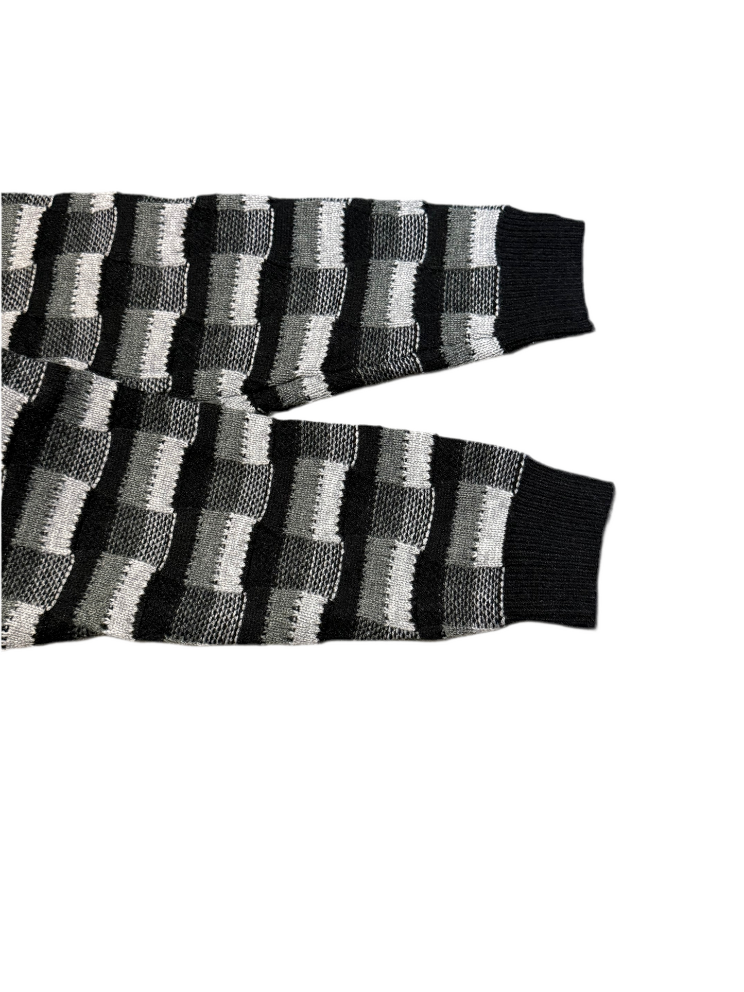 Shadow Grid Luxe Knit Sweater – Bold Texture. Timeless Cool